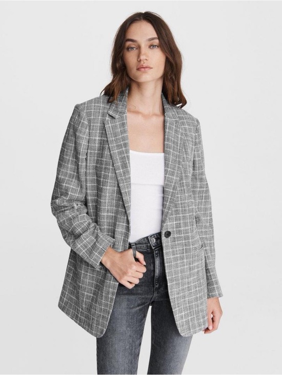 rag & bone Jackets & Blazers - Rag & Bone grey check deconstructed check ames blazer (missing size)